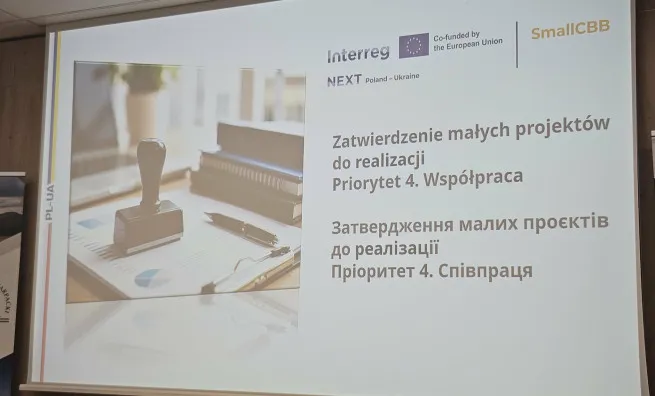 Ogłaszamy wyniki I naboru wniosków w ramach Programu Interreg NEXT Polska – Ukraina 2021-2027, Priorytet 4 „Współpraca”