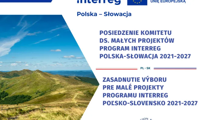 III posiedzenie komitetu ds. małych projektów programu Interreg Polska-Słowacja 2021-2027