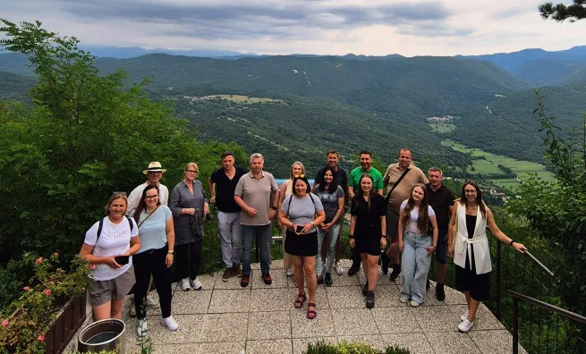 Študijná návšteva na taliansko-slovinskom pohraničí